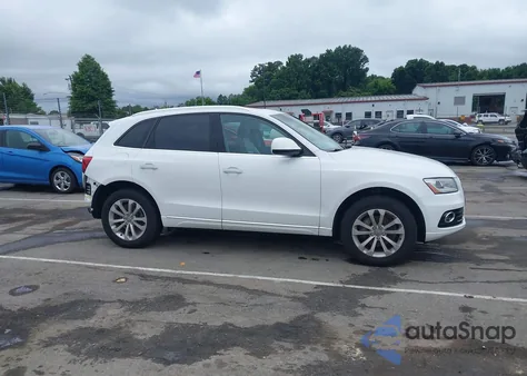 2016 Audi Q5 2.0T Premium z USA, uszkodzony, nr VIN WA1L2AFP0GA065107